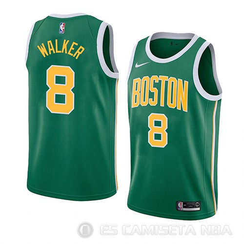 Camiseta Kemba Walker #8 Boston Celtics Earned 2019-20 Verde - Haga un click en la imagen para cerrar